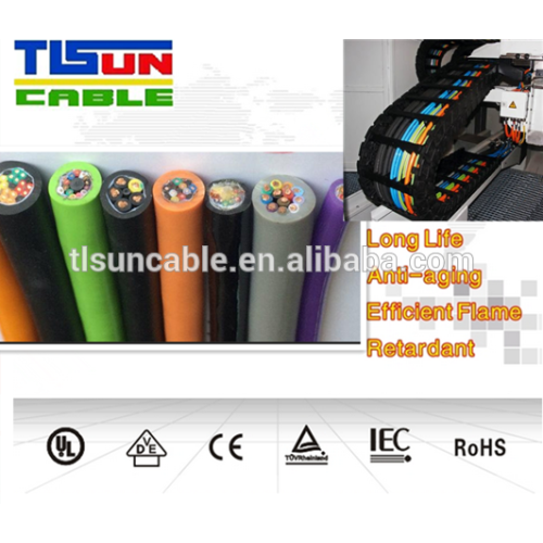PUR cable for CNC machine tools, electronic equipment
